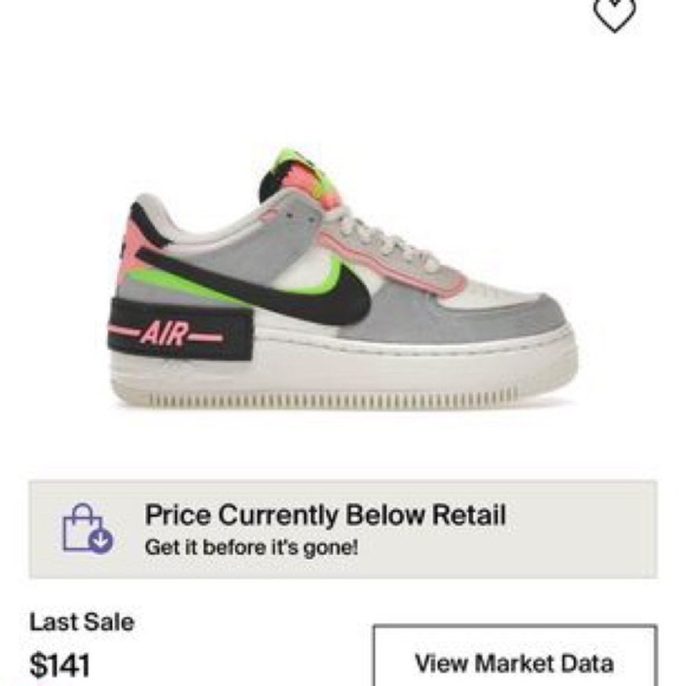 Nike Air Force 1 Low Shadow
Sunset Pulse (Women's) Size 8.5